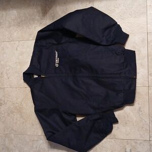 Aramark quilted Mechanics Work Jacket Detroit Diesel NWOT